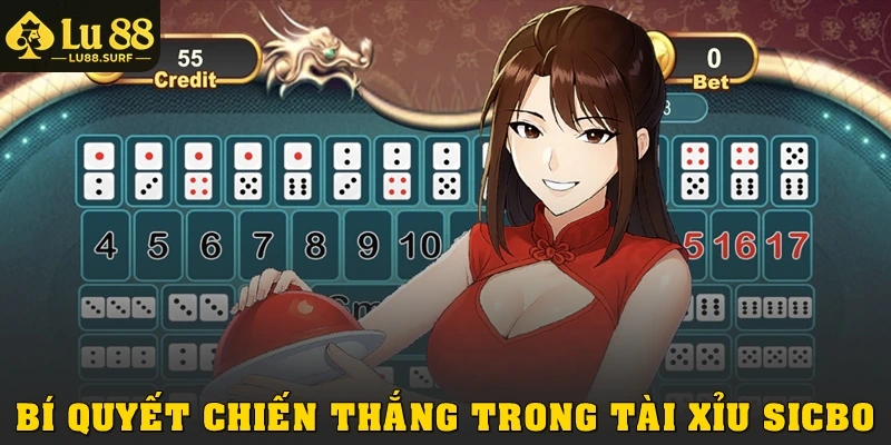 Bí quyết chiến thắng trong tài xỉu sicbo?