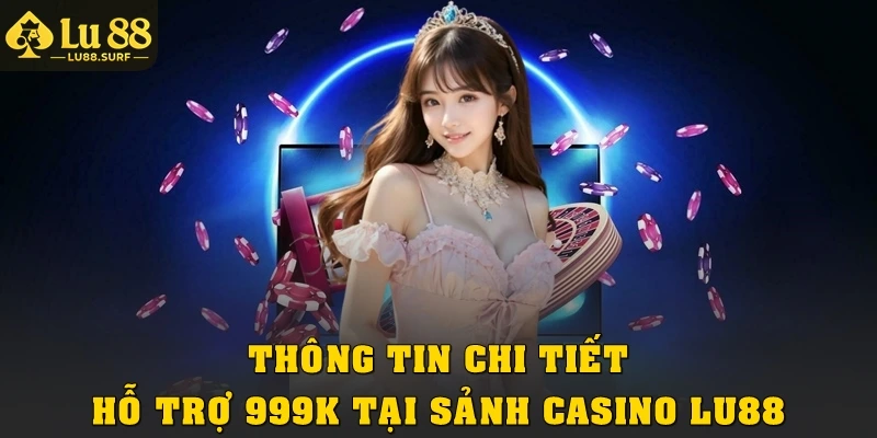 Thông tin chi tiết hỗ trợ 999K tại sảnh casino Lu88